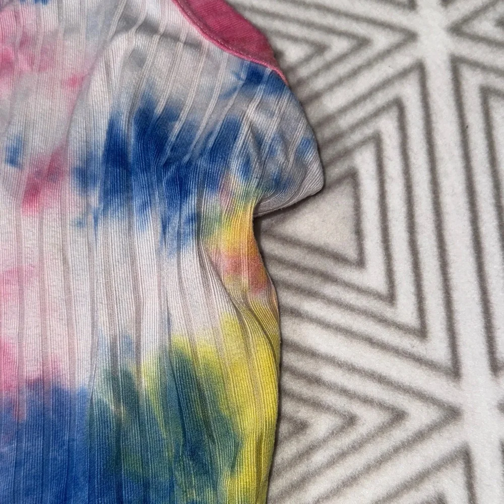 Absolutely Colorful Tie-Dye Kids Dress - Picture 4 of 9